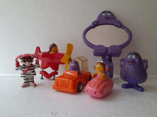 Lote X 42 Muñecos Mc Donalds Superpoderosas Kinder Dinos