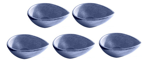 Dip Salcero Cazuela Bowl Aluminio 7cm X 4cm Alto X10un Aluminio