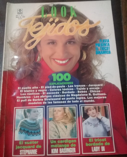 Revista **look Tejidos** Año I N°1 Mayo De  1992 C/ Patron