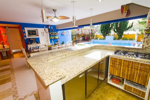 Imagem 7 de 15 de Sobrado Magnifico 4 Suítes 5 Vagas Condominio Fechado Swiss - 1033-10618