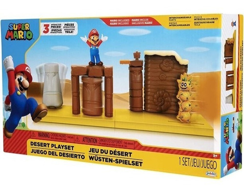 Nintendo Super Mario Set Juego Del Desierto