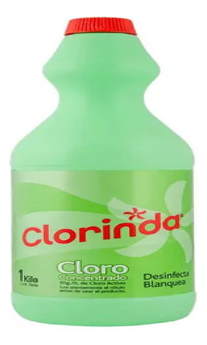 Cloro Concentrado Clorinda Maximo Poder En Blanqueo Y Desinf