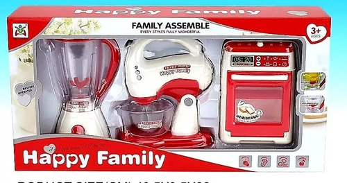 Set De Electrodomesticos Happy Family