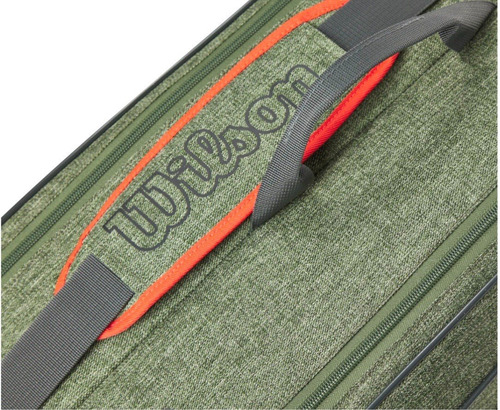 Raquetero Team 6 Pack Heather Verde Wilson