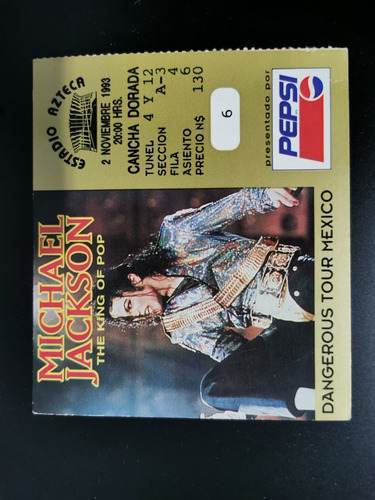 Michael Jackson Autógrafo (Usado)