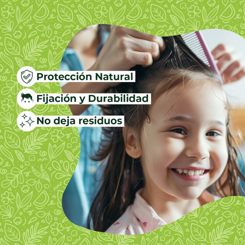 Pack 2 Gel Para Peinar Antipiojos, Con Aceite De Tea Tree