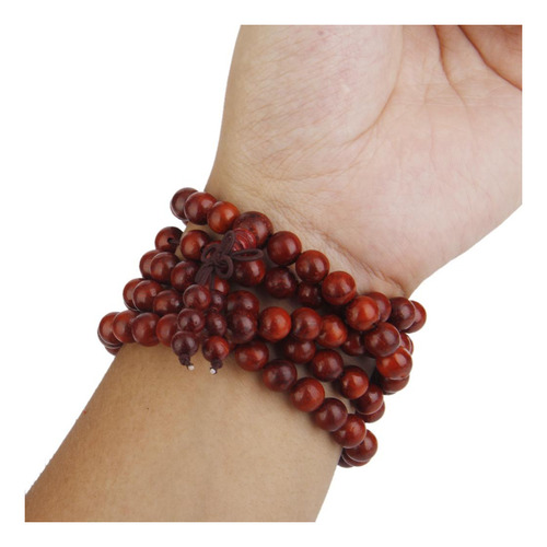 Imagen 3 de 12 de De Oración Tibetano Sándalo Budista 8 Mm