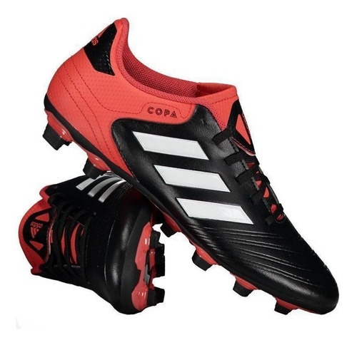 Chuteira adidas Copa 18.4 Fxg Campo Preta