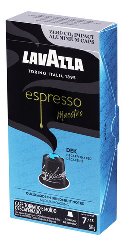 Café Lavazza Descafeinado Capsulas 58g 10und