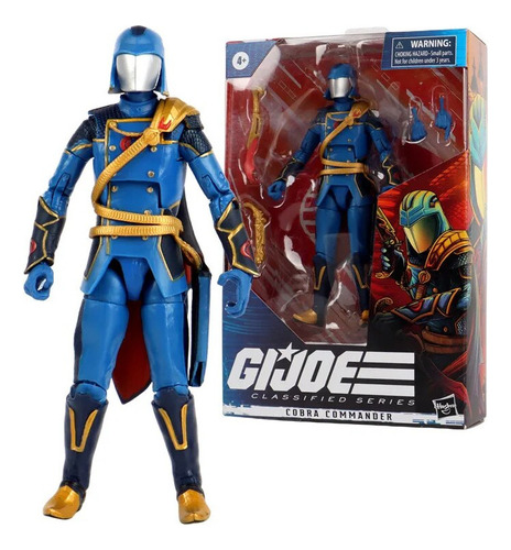 Figura De Acción G.i.joe 02 Snake Supreme Cobra Commander