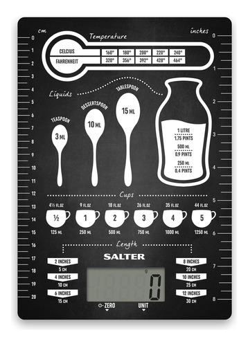 Salter Conversions - Báscula Electrónica De Cocina Digita.