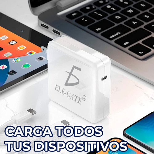 Cargador Laptop Compatible Macbook Pro 61w Usb Tipo C 20v 3a