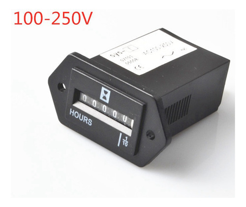 Contador De Horas Sellado Con Generador Ac100-250v Para Gene