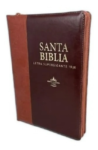Biblia/rvr086clstigi /marron /letra Super Gigante 19 Pt.
