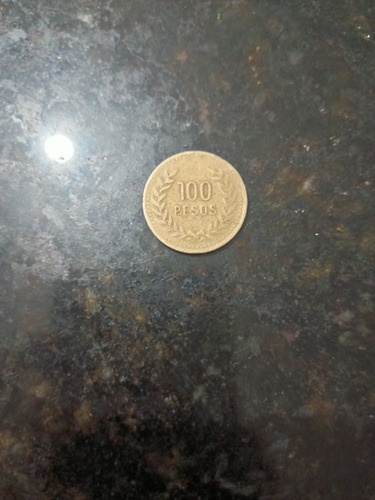 Moneda 100 Pesos Letra Pequeña Año 1994