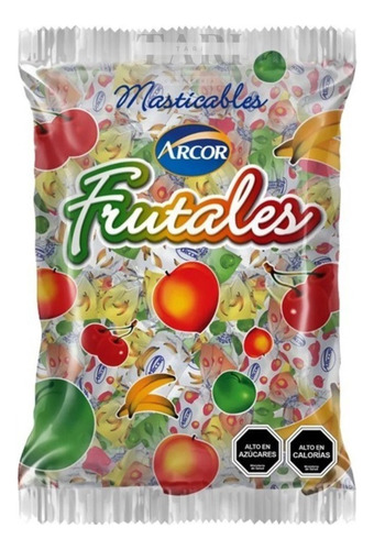 Masticable Frutales Bolsa 800gr