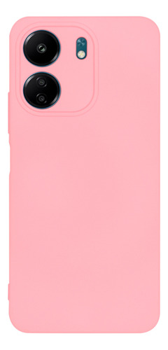 Protector Xioami Redmi 13c Engomado Color Rosa
