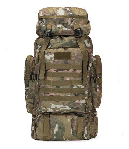 Mochila Táctica Molle De 80 Litros Para El Ejército Militar,