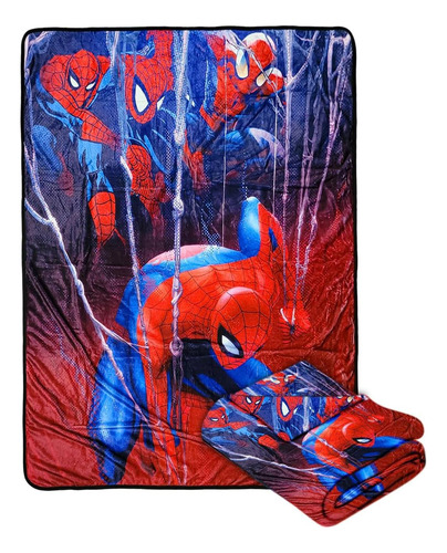 Bazillion Dreams Marvel Spider-man Fleece 60th Anniversary B
