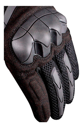 Guante de motociclista Ls2 Kubra, color negro, talla L