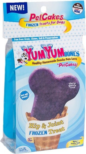 10 Pack De Petcakes  Yumyum Bones Very Berry Flavor Hip