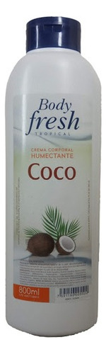 Crema Corporal Body Fresh Coco 800ml