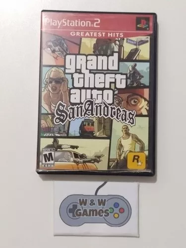 Grand Theft Auto: San Andreas (GTA) - PS2 (USADO) - Fenix GZ - 16 anos no  mercado!