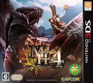 Monster Hunter 4 Nintendo 3ds Versão Japonesa Novo - Lacrado