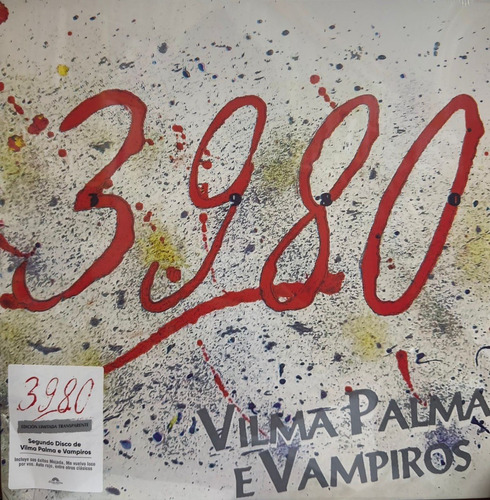 Vinilo Vilma Palma E Vampiros 3980 Nuevo Y Sellado
