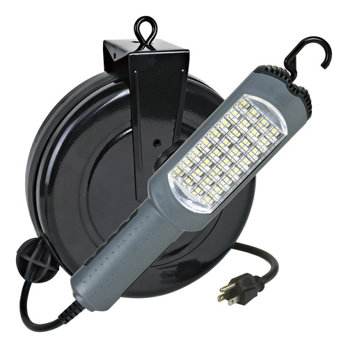 Luz Trabajo Carrete Retractable Umene Smd Led.