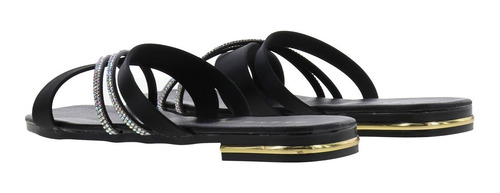 Sandalias Planas De Piso Tiras Cruzadas Moda Erez