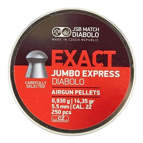 Jsb Diabolo Exact Jumbo Express .22 Cal, 14.3 Granos,