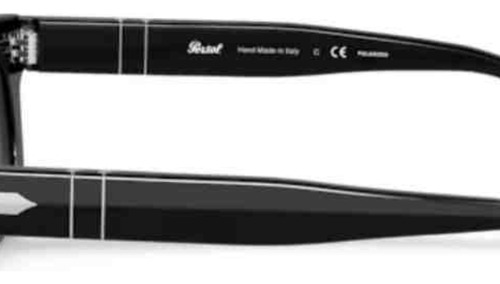 Óculos De Sol Persol Preto Retangular 0po3272s 95/48 53