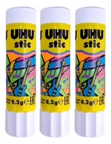 Comprar 3 Pegamentos Adhesivos En Barra Uhu Stic 8,2g