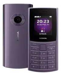 Comprar Celular Para Idoso Anatel, 4g Nokia 110 Bateria Grande Roxo no Mercado Livre