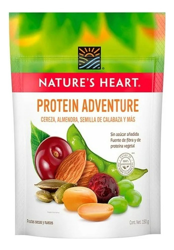 2 Pza Frutas Secas Y Nueces Nature's Heart Protein Adventure