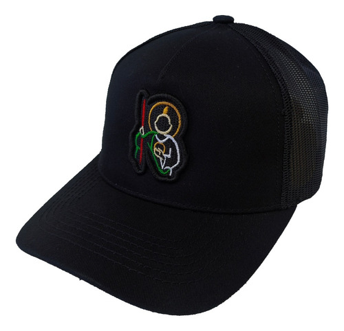 Gorra San Judas Tadeo,cachucha San Judas Negro Unitalla Adulto 58 Cm Lisa