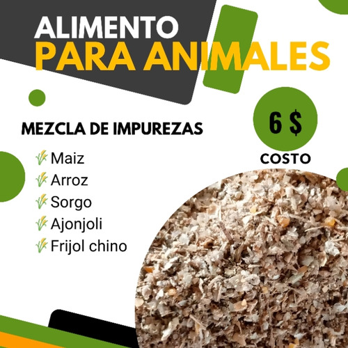 Alimento Multi Proposito. Cerdos Y Bovinos