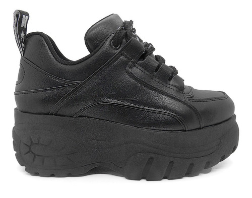 Imagen 3 de 7 de Zapatillas Mujer Sneakers Urbanas Plataforma Alta Deportiva