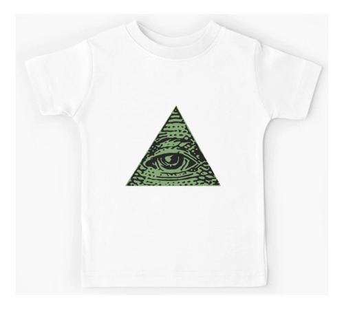 Franela Infantil Illuminati Verde