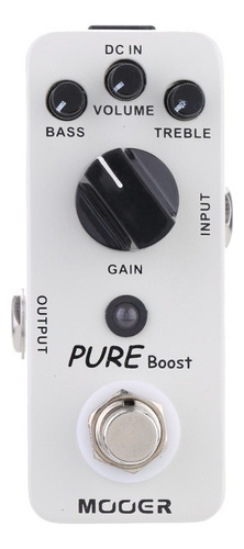 Mkd Mooer Impulso Puro Micro Boost Mini Pedal De Efecto Para