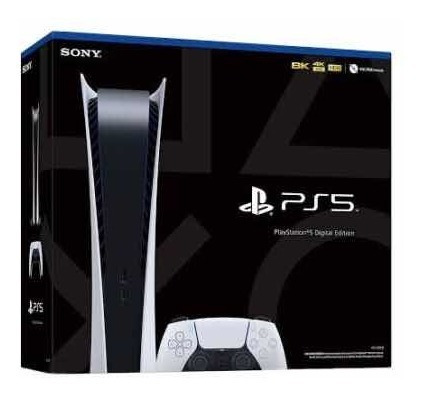 Imagen 3 de 3 de Sony Playstation 5 825gb Digital Edition - Cover Co