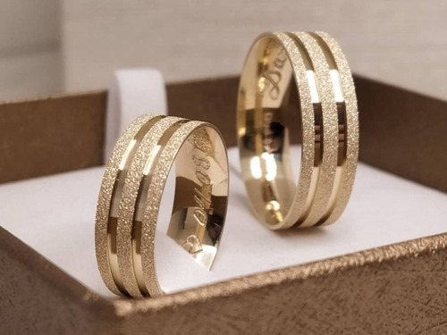 Anillos De Matrimonio Oro 18kts 