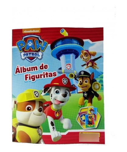 Album Paw Patrol Vacio (sin Figuritas) Panini 