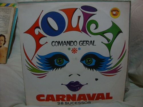 Vinilo Grupo Folioes Comando Geral Carnaval 28 Sucessos Br1