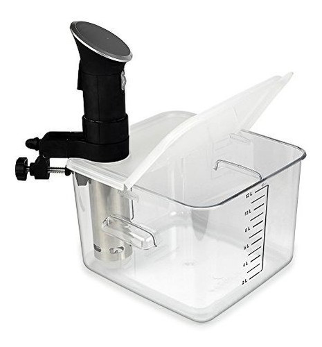 Everie Tapa De Contenedor Abatible Sous Vide Con Bisagras