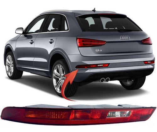 Lanterna Refletor Parachoque Traseiro 2016 2017 2018 Audi Q3