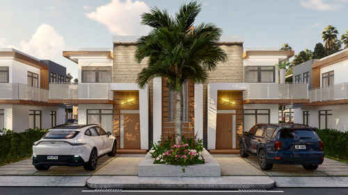 Townhouse De 2 Habitaciones En Punta Cana/entrega Diciembre 