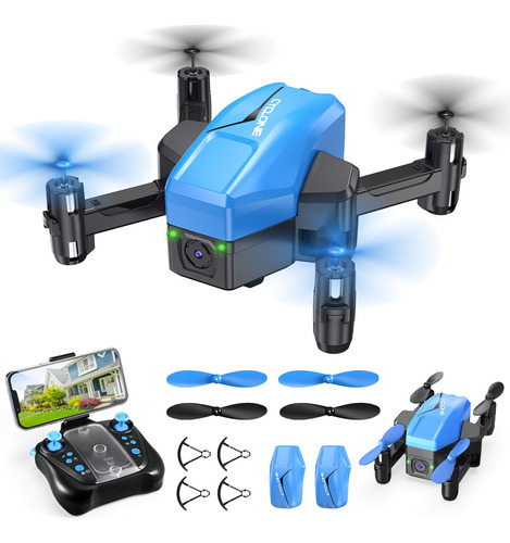 Attop Mini Dron Para Ninos Con Camara 1080p - Drone Fpv Pleg