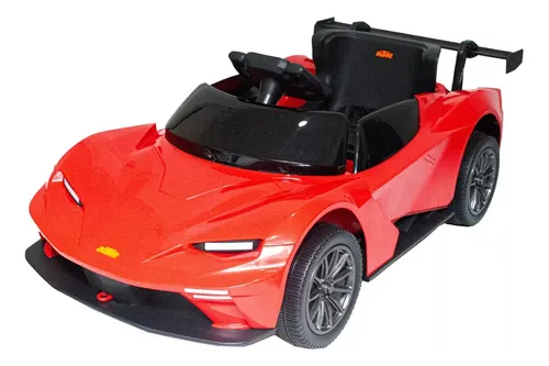 Auto Deportivo Batería 12v Ktm Usb Luz Mp3 R/c Bluetooth Mca
